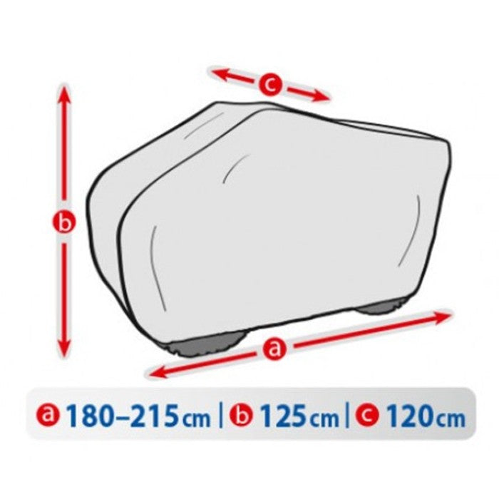 Покривало Kegel серия Basic размер L BOX QUAD сиво за ATV