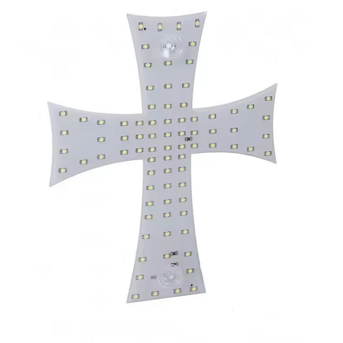 Светещ диоден кръст PG211 - Бял