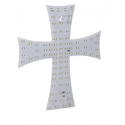 Светещ диоден кръст PG211 - Бял