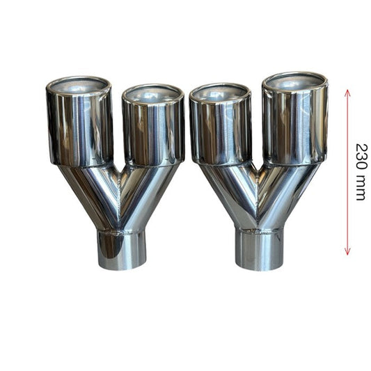 Накрайник ауспух 3022 / 2 БР/К-Т