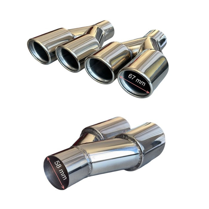 Накрайник ауспух 3022 / 2 БР/К-Т