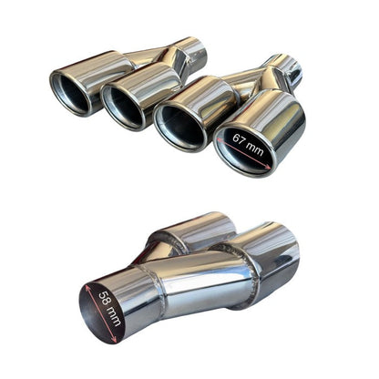 Накрайник ауспух 3022 / 2 БР/К-Т