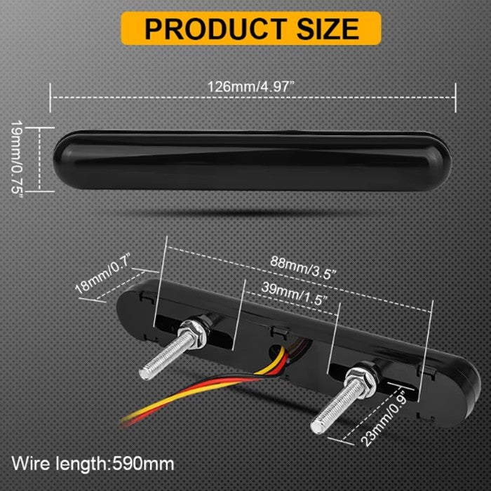 Габарит PG209 - 2бр / к-т - Бял