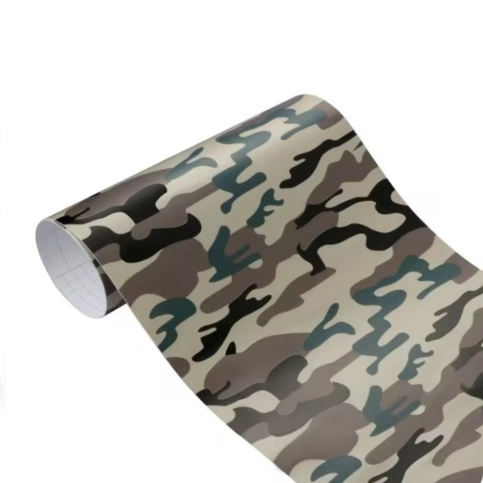 Фолио камуфлаж 4 цвята-  1.52м х 1м - PG248