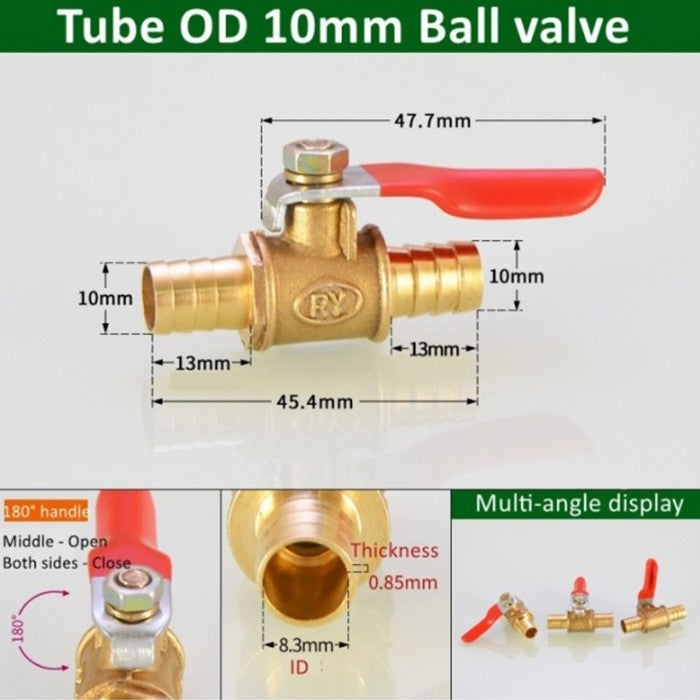 Кранче за гориво РА684 - 10мм - 1 брой