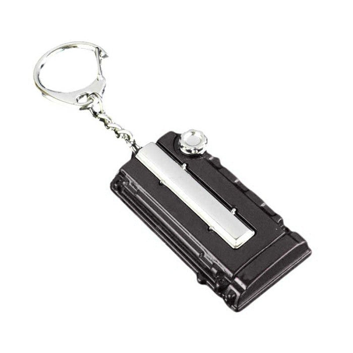 Ключодържател капак двигател - Черен