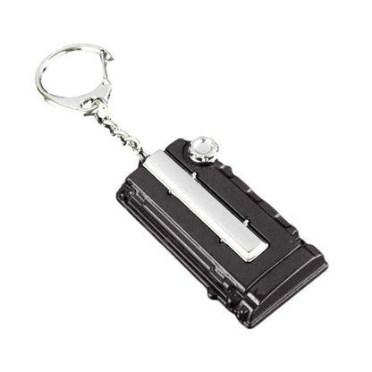 Ключодържател капак двигател - Черен