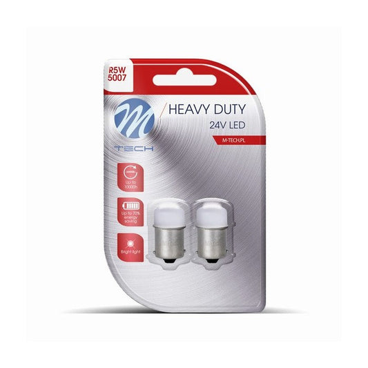 ДИОДНИ КРУШКИ М-ТЕХ LB933W 24V 2 БР/К-Т