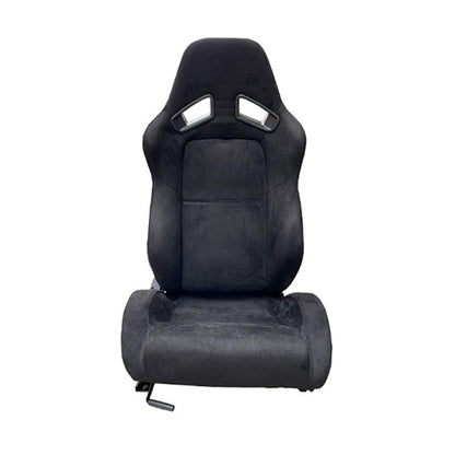 Спортни седалки за МПС - 1052 Черна с черен конец