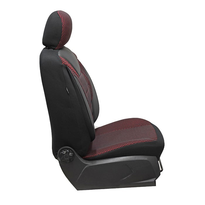 Тапицерия за седалки 1181 класико черно / бордо