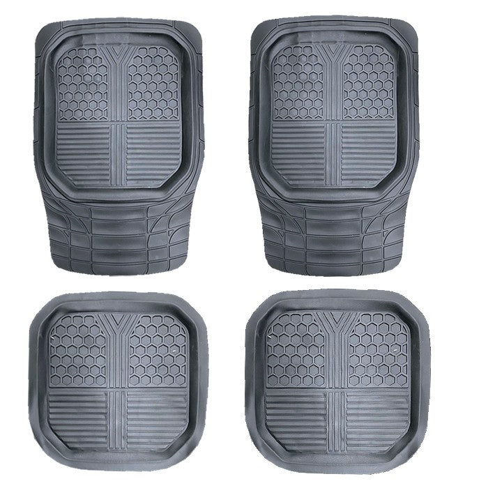 Гумени стелки универсални черни 2420 - 4 бр/к-т