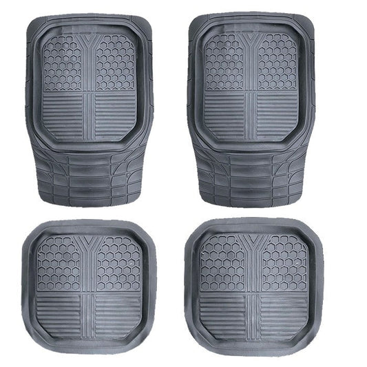 Гумени стелки универсални черни 2420 - 4 бр/к-т