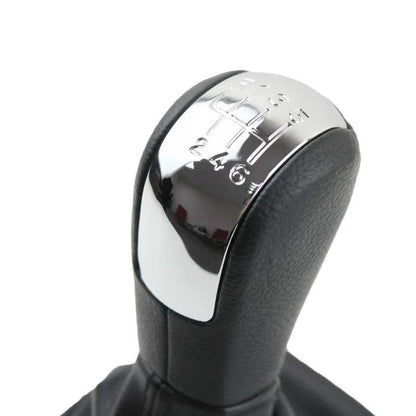 Топка за скоростен лост с маншон съвместима с Skoda Octavia 2004-2008 - 6 скорости