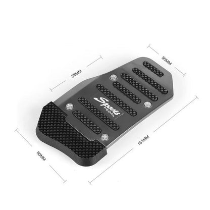 Алуминиеви подложки за педали 2бр/к-т PG341 Черни