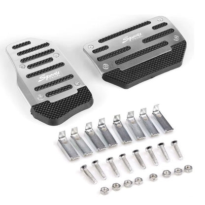 Алуминиеви подложки за педали 2бр/к-т PG341 Никел