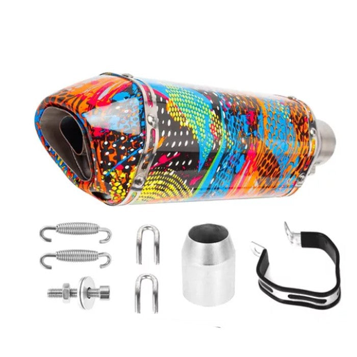 Гърне за мотоциклет PA936 - 40см - МНОГОЦВЕТНО