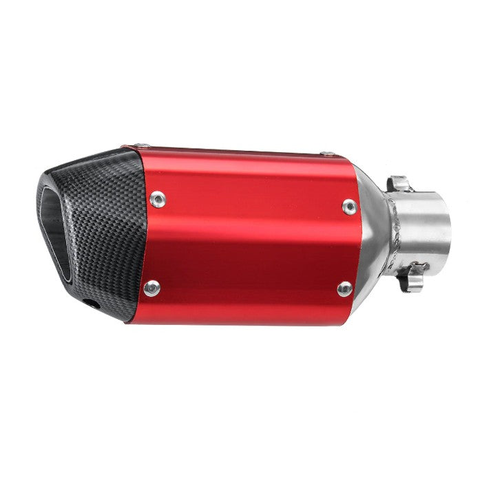 Гърне за мотоциклет PA939 - 27см - ЧЕРВЕНО С КАРБОН