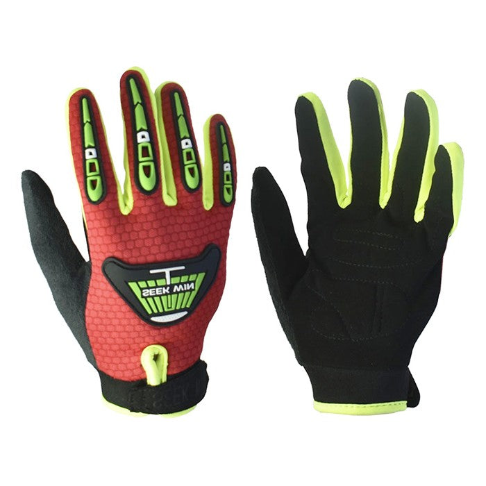 Детски мото ръкавици PA1021 - S - 2бр/к-т Червени