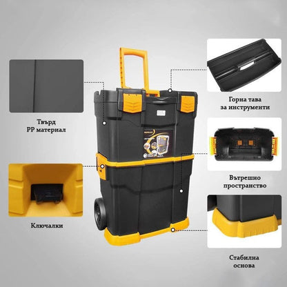 Куфар за инструменти Art Plast 6700R - двоен