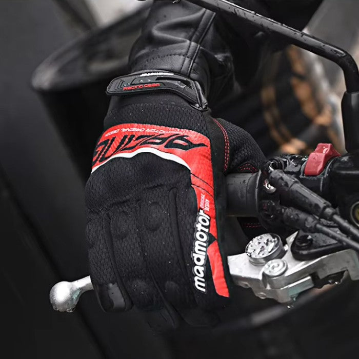 Ръкавици мото PA1022 - M -  2 БР/К-Т - Червени
