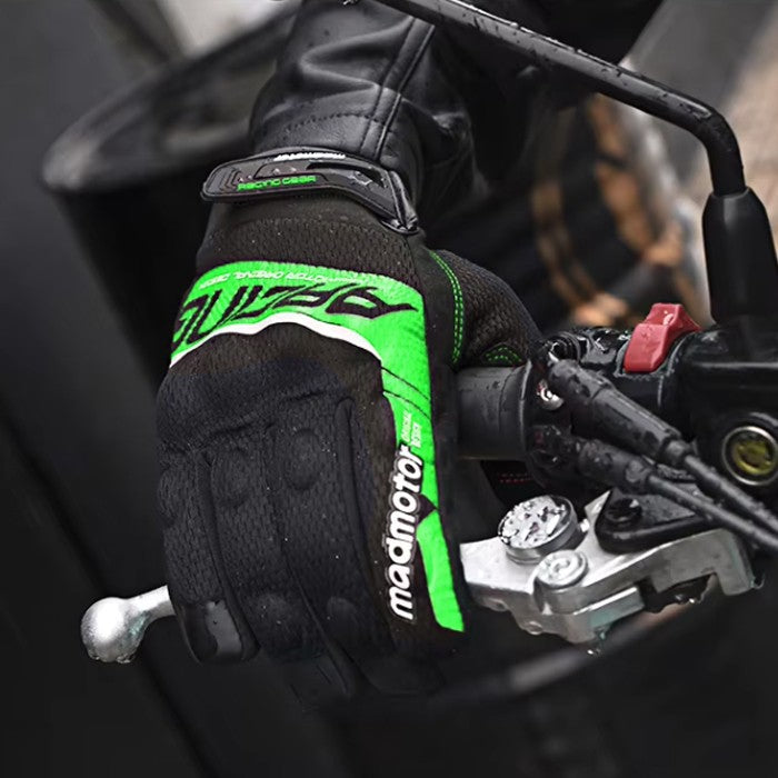 Ръкавици мото PA1022 - M -  2 БР/К-Т - Зелени