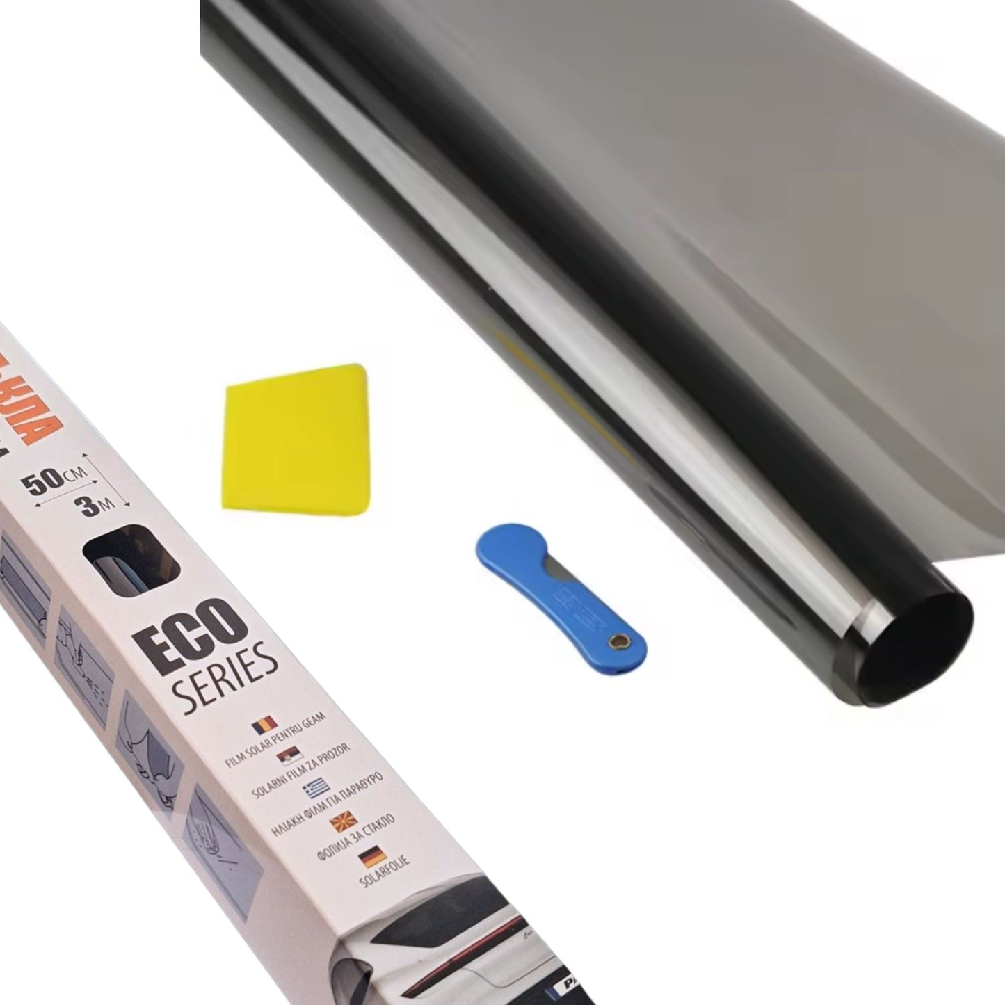 Фолио затъмняване ECO - 50см х 3м - 25% - Black