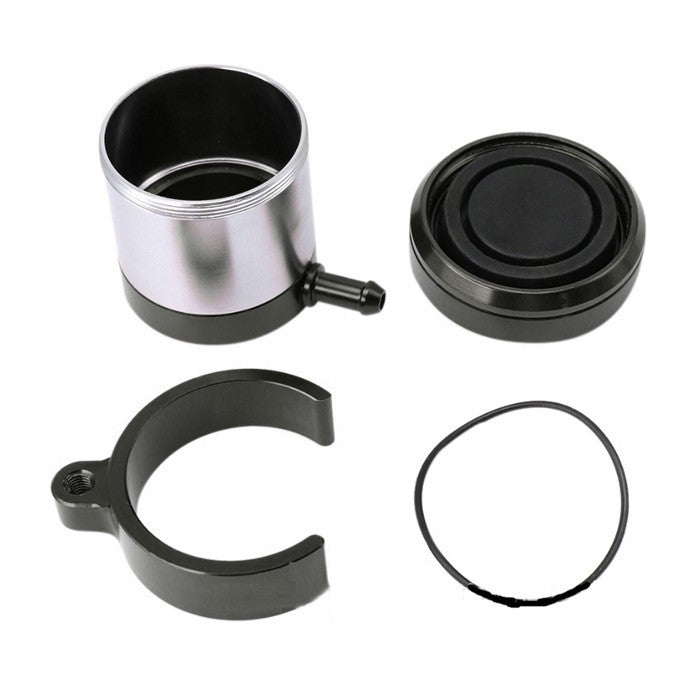 Резервоар за спирачна течност на мотоциклет PA855 - Черно и сиво