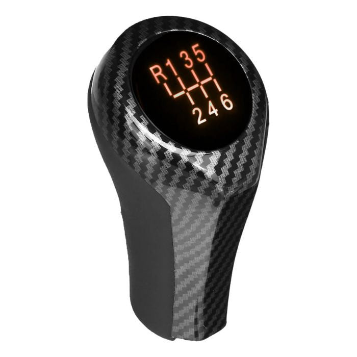 Топка за скоростен лост PA756 - 6 Скорости - Светеща - Карбон