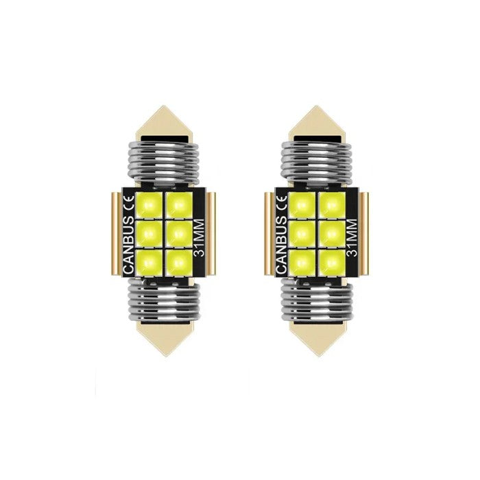 Диодни крушки PA797 - 31мм - 2бр/к-т