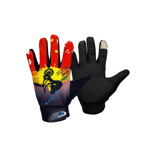 Ръкавици Вело PA970 Детски -  2БР/К-Т - Червени