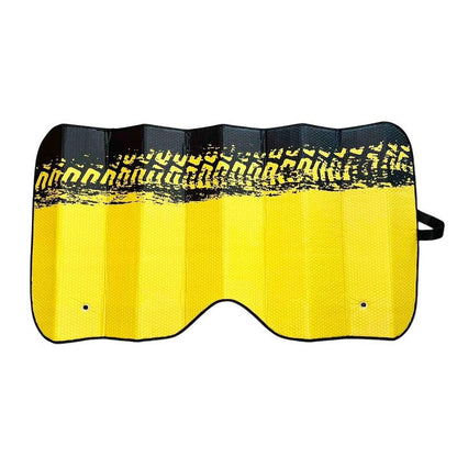 Сенник за предно стъкло - 140x70 195 - Жълт