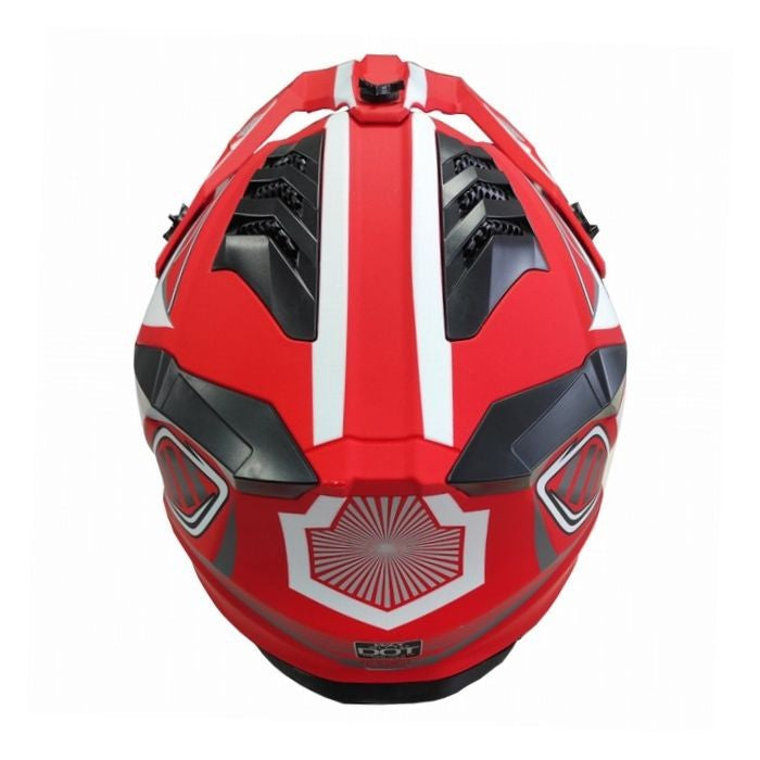 Кросова Каска 127 - L - Red/ White