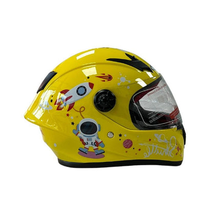 Детска каска 506 - размер М - Жълта