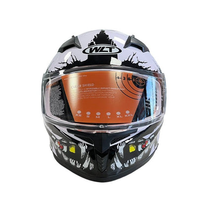 Каска за мотор 108 - размер XL - White