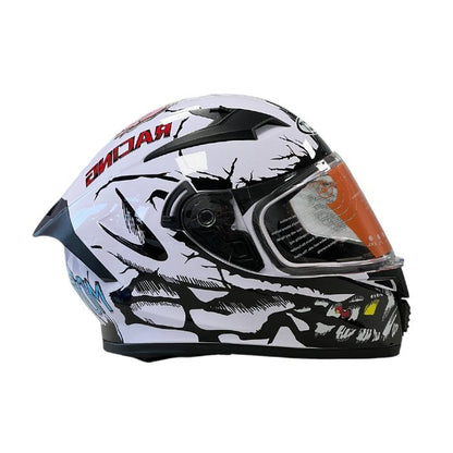 Каска за мотор 108 - размер XL - White