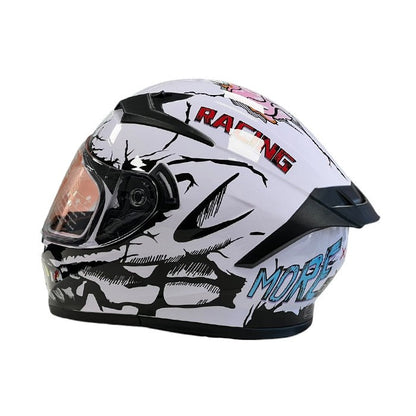 Каска за мотор 108 - размер L - White