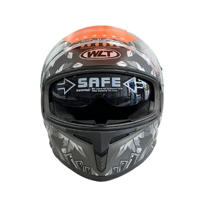 Каска за мотор 108 - размер L - Matt Grey 4