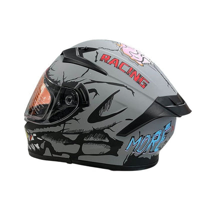 Каска за мотор 108 - размер L - Matt Grey 2