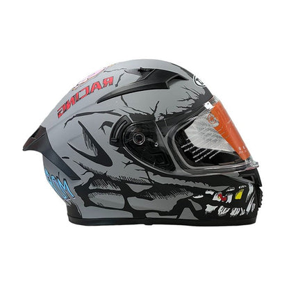 Каска за мотор 108 - размер S - Matt Grey 2