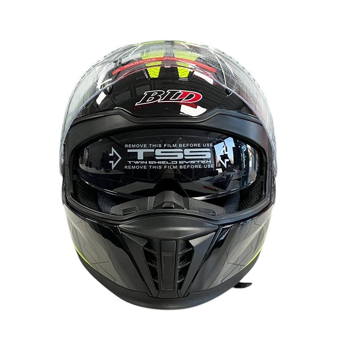 Каска M69 - Размер S - Черно/Зелено