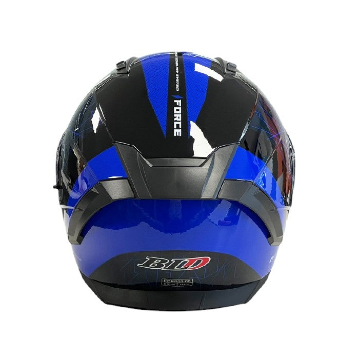 Каска M69 - Размер XL - Черно/Синьо