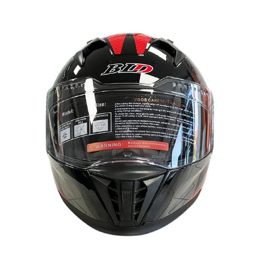 Каска M69 - Размер XL - Черно/Червено