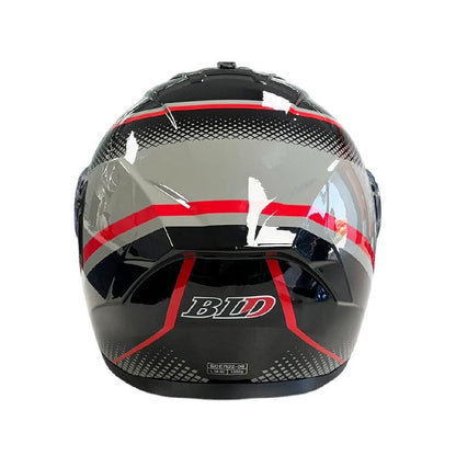 Каска 166 - Размер M - Черно/Червено