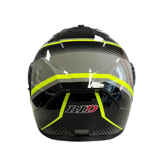 Каска 166 - Размер L - Черно/Неон