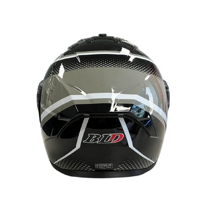 Каска 166 - Размер XL - Черно/Бяло