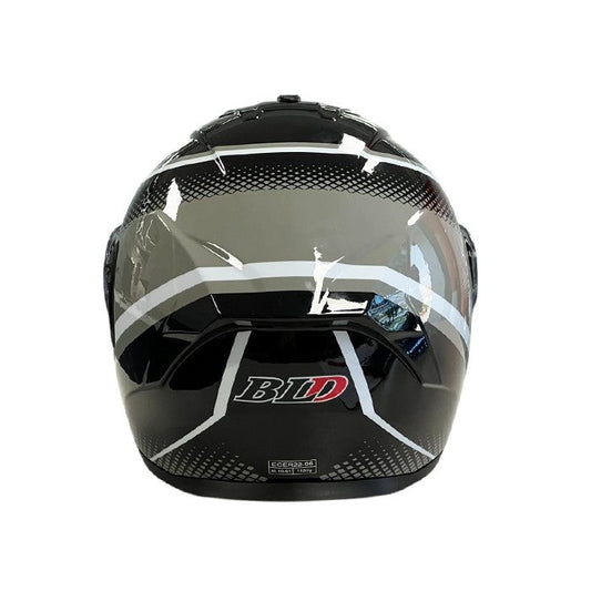 Каска 166 - Размер XL - Черно/Бяло