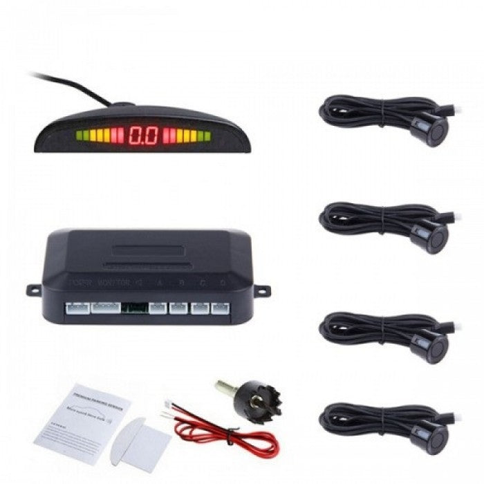 Парктроник с LED дисплей  5700 сив