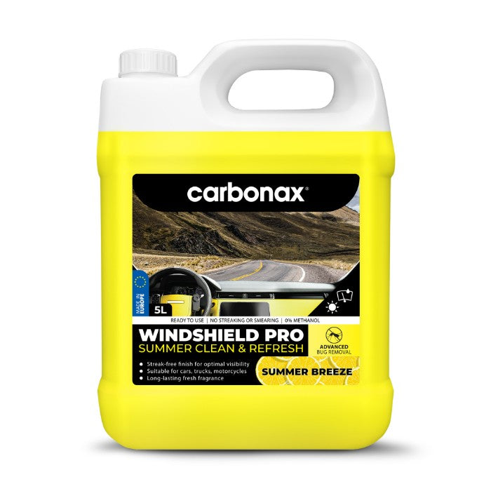 Carbonax Течност за чистачки лятна 5л - Готова жълта