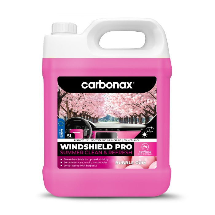 Carbonax Течност за чистачки лятна 5л - Готова розова