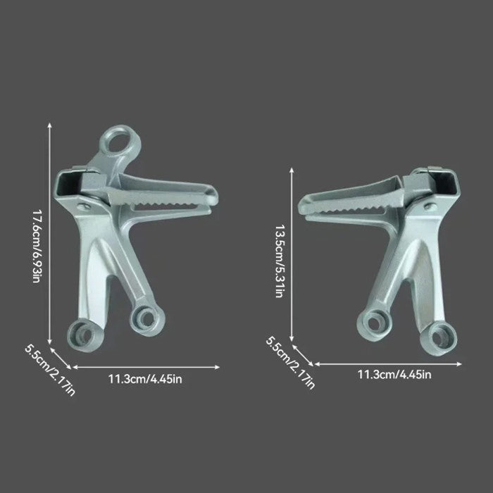 Задни степенки 2539 2бр/к-т Черни